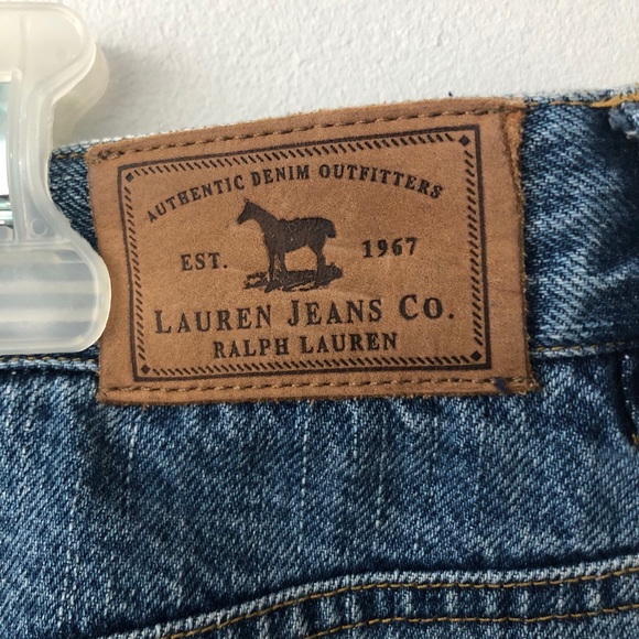 ralph lauren midi jean skirt - Picture 5 of 5